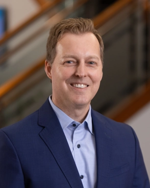 portrait of a smiling person in business attire